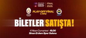 Şampiyonluk yolunda herkes Sinan Erdem'e!