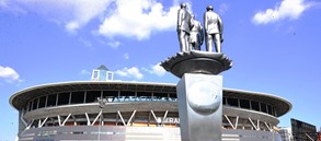 Gazi Mustafa Kemal Atatürk, Tevfik Fikret ve Ali Sami Yen Anıtı görkemli törenle açıldı