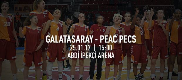 Maça doğru | Galatasaray – PEAC Pecs