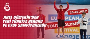 Arel Gültekin’den yeni Türkiye rekoru ve EYOF şampiyonluğu!