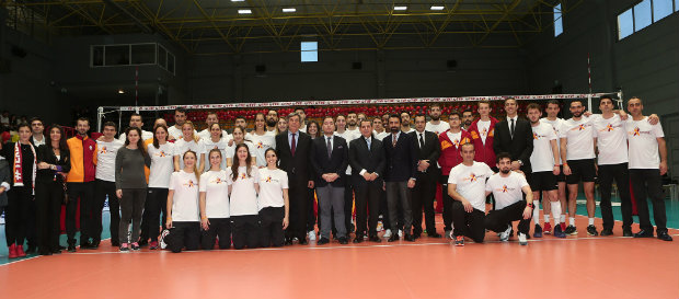 Galatasaray Taçspor Tesisleri Daikin Park Voleybol Salonu Açıldı