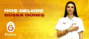 Büşra Güneş Galatasaray Daikin’de!