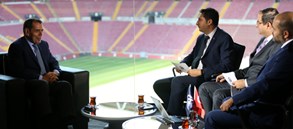 Dursun Özbek, AA Spor Masası'nın konuğu oldu