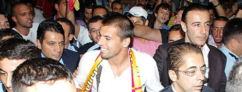 Milan Baros İstanbul'da