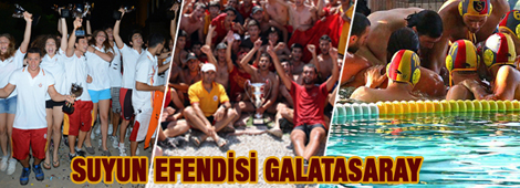 Su Sporlarına Galatasaray Damgası