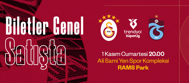 Trabzonspor maçı biletleri genel satışta!