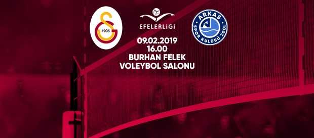 Maça doğru | Galatasaray - Arkas Spor 