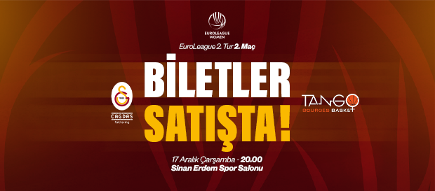 Tango Bourges Basket maçı biletleri satışta!