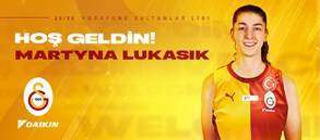 Martyna Lukasik Galatasaray Daikin’de!
