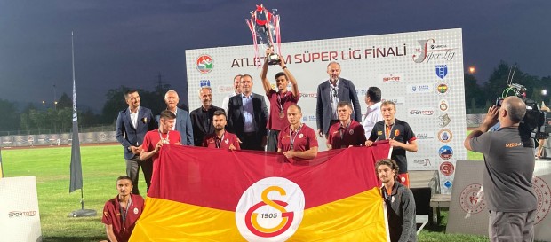 Galatasaray, Atletizm Süper Ligi’ni üçüncü sırada tamamladı