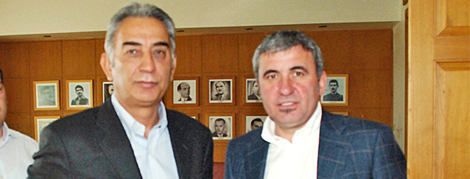Başkan Adnan Polat ve Gheorghe Hagi Açıklamalarda Bulundu