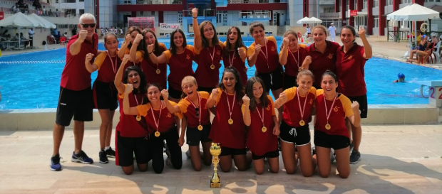 U15 Bayan Sutopu Takımımız Federasyon Kupası Şampiyonu
