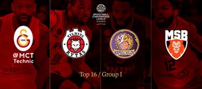 Basketbol Şampiyonlar Ligi son 16 turu etabındaki rakiplerimiz belli oldu