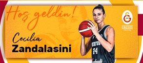 Galatasaray Çağdaş Faktoring’e hoş geldin Cecilia Zandalasini! 
