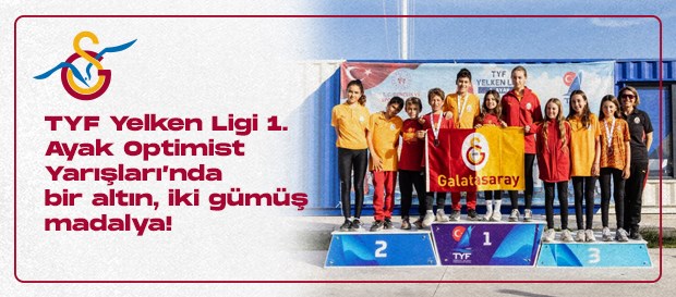 TYF Yelken Ligi 1. Ayak Optimist Yarışları’nda bir altın, iki gümüş madalya!