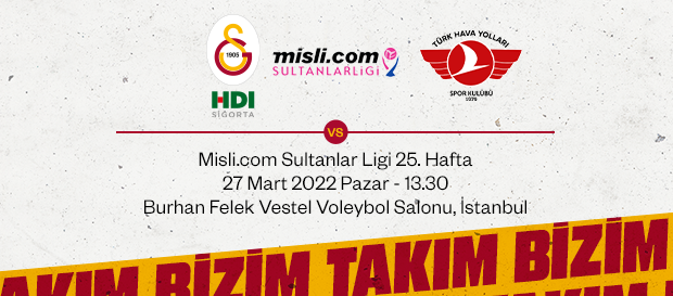 Maça Doğru | Galatasaray HDI Sigorta - Türk Hava Yolları