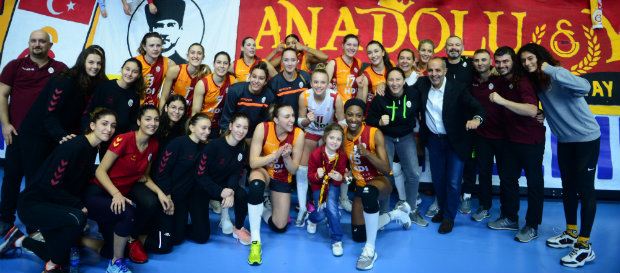 Galatasaray HDI Sigorta CEV Cup’ta 4’lü Finaller Turu’na yükseldi