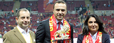 Arif Erdem Türk Telekom Arena'daydı
