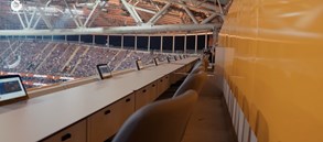 Rams Park basın tribünü yenilendi