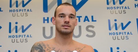 Wesley Sneijder Sağlık Kontrolünden Geçti