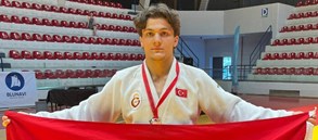 Burak Ergün'den Balkan üçüncülüğü