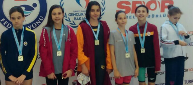 11-12 Yaş Türkiye Yüzme Şampiyonası 2. ve 3. gün sonuçları