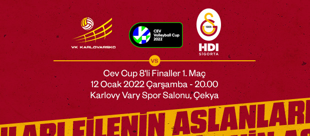 Maça Doğru | ČEZ Karlovarsko - Galatasaray HDI Sigorta