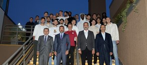 Galatasaray Adası'nda moral yemeği