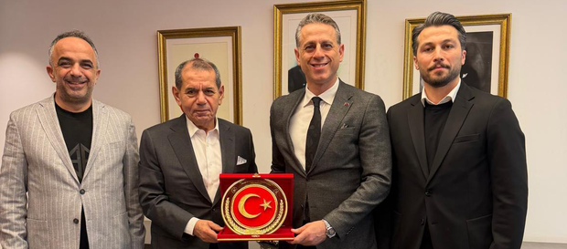 Türkiye Taekwondo Federasyonu'ndan Başkan Dursun Aydın Özbek'e ziyaret