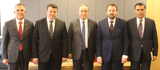 Yılmaz İnşaat’tan Yönetimimize ziyaret