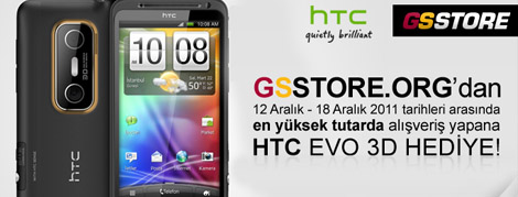 Alışveriş Sizden HTC EVO 3D GSStore.orgdan!