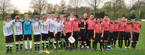 Rotterdam Futbol Okulumuz Dostluk Maçında Galip