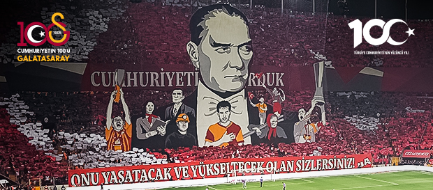 Cumhuriyetimizin 100. yılı kutlu olsun