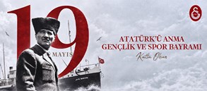 Atatürk'ü Anma Gençlik ve Spor Bayramı kutlu olsun!