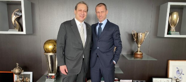 Başkanımız Sn. Burak Elmas ile UEFA Başkanı Sn. Aleksander Ceferin Görüşmesi Hakkında Kamuoyu Bilgilendirmesi
