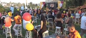 Adana sarı kırmızı coşkuya sahne oldu