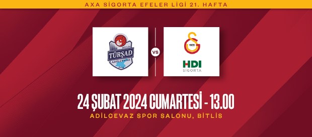 Maça Doğru | TÜRŞAD - Galatasaray HDI Sigorta 