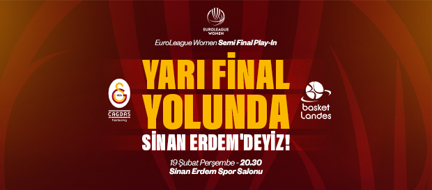 Yarı final yolunda, haydi Sinan Erdem’e!