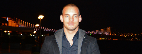 Wesley Sneijder İstanbul'da