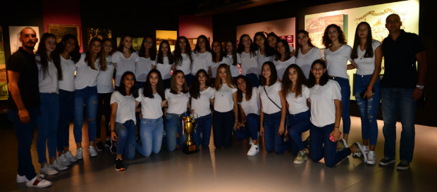 Voleybol Altyapı Takımları Galatasaray Stadyum Müzesi’ni ziyaret etti 