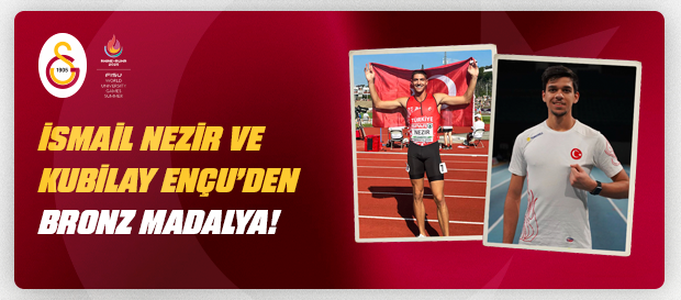 İsmail Nezir ve Kubilay Ençu’den bronz madalya!