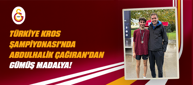 Türkiye Kros Şampiyonası’nda Abdulhalik Çağıran’dan gümüş madalya