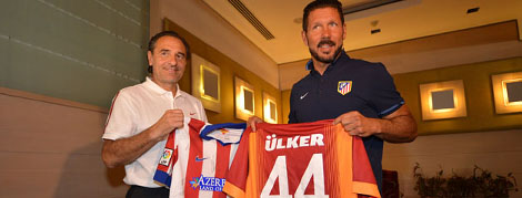 Cesare Prandelli'den Diego Simeone'ye Ziyaret - GALATASARAY.ORG