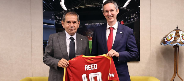 İngiltere’nin İstanbul Başkonsolosu David Reed kulübümüzü ziyaret etti