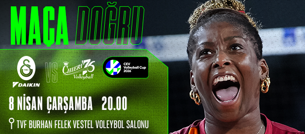 Galatasaray Daikin CEV Cup'ta şampiyonluk için sahaya çıkacak