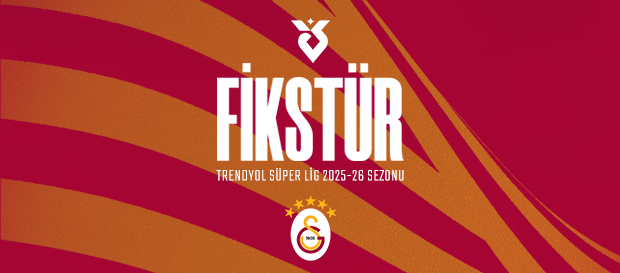 Galatasaray'ın 2025-2026 sezonu Süper Lig fikstürü 