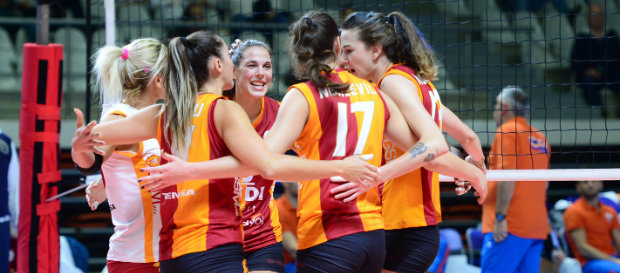 Galatasaray HDI Sigorta 3-0 CSM Targoviste