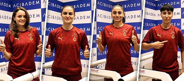 Kadın Futbol Takımımızın yeni transferleri sağlık kontrollerinden geçti