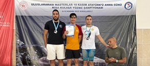 Master Yüzücülerimizden 10 Kasım Atatürk’ü Anma Günü Kısa Kulvar Yüzme Şampiyonası’nda başarılı dereceler!