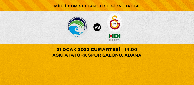 Maça Doğru | Çukurova Belediye Adana Demirspor - Galatasaray HDI Sigorta
